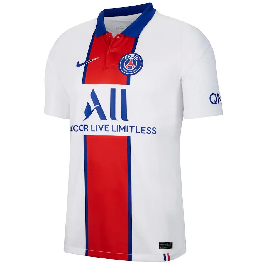 Thailandia Maglia Paris Saint Germain Away 20/21 Bianco